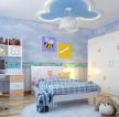 别墅男孩卧室装修壁纸颜色搭配效果图
