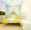 房间卧室设计壁纸颜色搭配效果图
