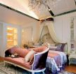 酒店式公寓室内欧式床装修设计效果图片