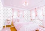 女孩卧室装修壁纸颜色搭配效果图