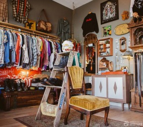 特色服装店室内设计装修效果图  772