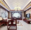 中式农村房子的客厅装修效果图