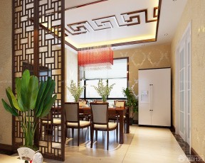 農(nóng)村房子的裝修圖 中式餐廳裝修效果圖