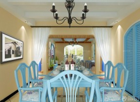 农村房子的餐桌椅子装修效果图片