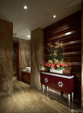 ktv设计效果图 洗手间设计