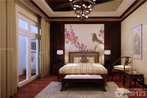 中式简单卧室装修