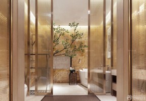 浴室設(shè)計(jì)效果圖 室內(nèi)裝飾圖片