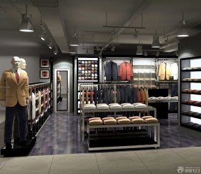 裝修服裝店圖片 簡約吊燈裝修效果圖片