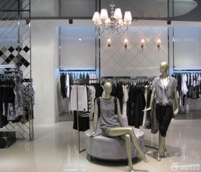 裝修服裝店圖片 壁燈裝修效果圖片