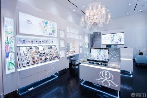 化妝品店鋪裝修效果圖 現(xiàn)代歐式風(fēng)格