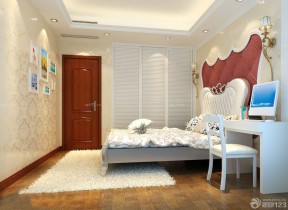 欧式家装卧室设计温馨墙纸图