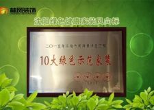 沈陽新房裝修，林鳳裝飾中國綠色家裝示范品牌!