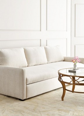 韩式客厅装修效果图 布艺沙发装修效果图片
