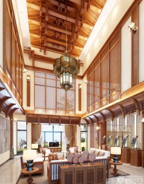 客廳地磚裝修效果圖大全2020圖片 中式別墅裝修