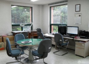 小型写字楼装修效果图 办公室会议室装修图