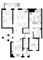 130平米別墅家居設(shè)計(jì)裝修平面圖