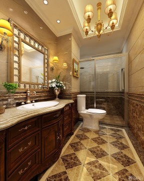 卫生间的图片 欧式古典风格