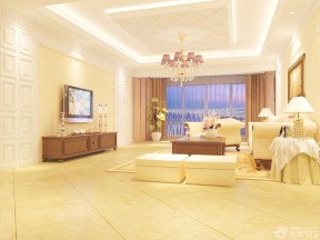 農(nóng)村客廳裝修效果圖大全2020圖片 實(shí)木電視柜