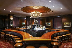 酒吧吧台设计图 古典欧式风格