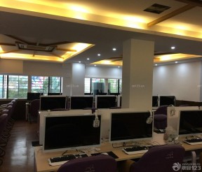 網(wǎng)吧吊頂裝修效果圖 簡(jiǎn)約風(fēng)格
