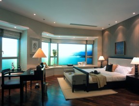 铅塑板窗台板效果图 欧式卧室装修效果图