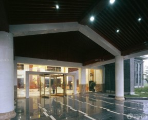 酒店門(mén)頭裝修效果圖 