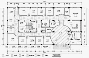 大型豪華ktv包間平面圖