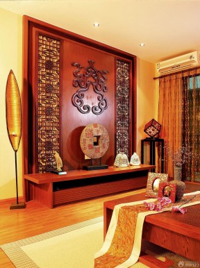 新房裝潢設(shè)計(jì)樣板房 電視機(jī)背景墻設(shè)計(jì)