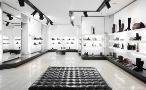 时尚女鞋店装修效果图 防滑地板砖