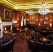 古典欧式风格100平方酒吧装修设计