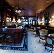 欧式风格酒吧泛白色地砖装修效果图片