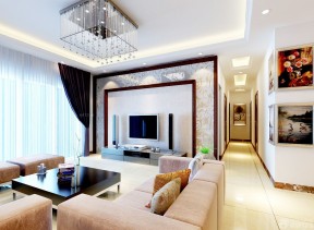 客廳電視背景墻設(shè)計圖 現(xiàn)代簡約裝修風(fēng)格