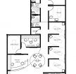 小型寫字樓平面設(shè)計圖