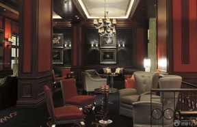 欧美风格酒吧效果图 欧式沙发装修效果图片