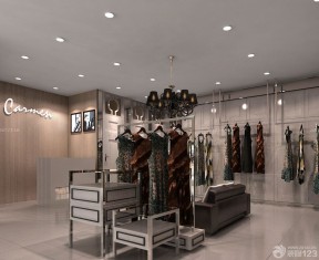 服裝店裝修效果圖圖 吸頂燈裝修效果圖片