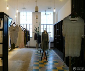 服裝店裝修效果圖圖 吊燈圖片