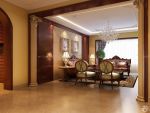 北京160平4居室美式古典风格设计