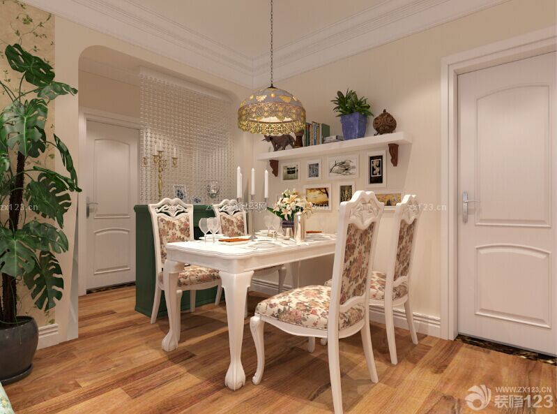家装餐厅设计 餐桌椅子装修效果图片