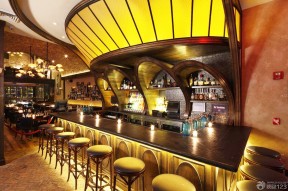 古典欧式风格个性酒吧吧台设计