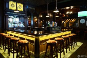 个性酒吧吧台 古典欧式风格