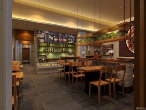 餐廳店面裝修效果圖 小餐廳裝修效果圖片