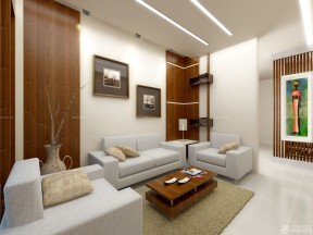 安置房60平方简装效果图 现代欧式客厅效果图