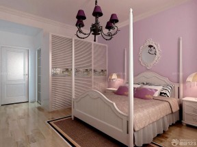 装修门颜色搭配效果图 家庭卧室装修效果图