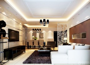 客廳背景裝修效果圖 現(xiàn)代家裝風(fēng)格