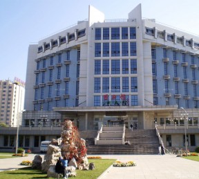 深圳市学校大型图书馆外观设计装修案例