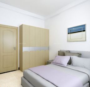 建筑面积30平方公寓简单卧室装修效果图-每日推荐