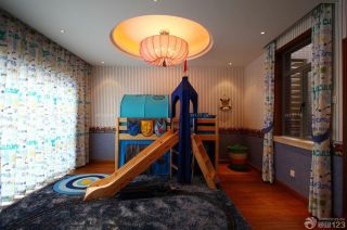 泰式风格儿童房间的设计装修效果图