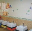 幼儿学校卫生间洗手盆装修图片大全 