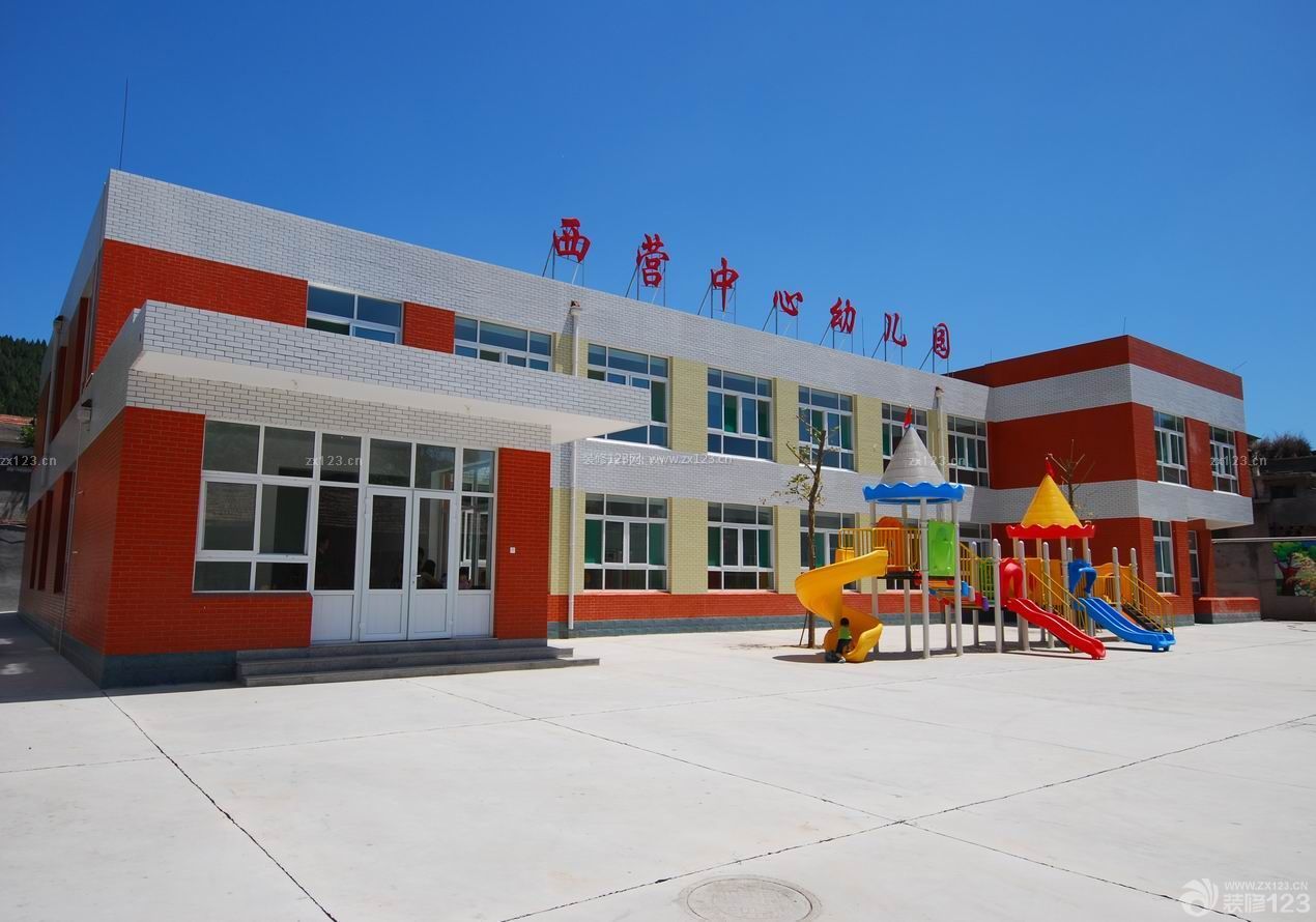 幼儿园学校大门设计案例图片