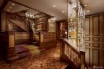 古典欧式风格酒吧楼梯装饰